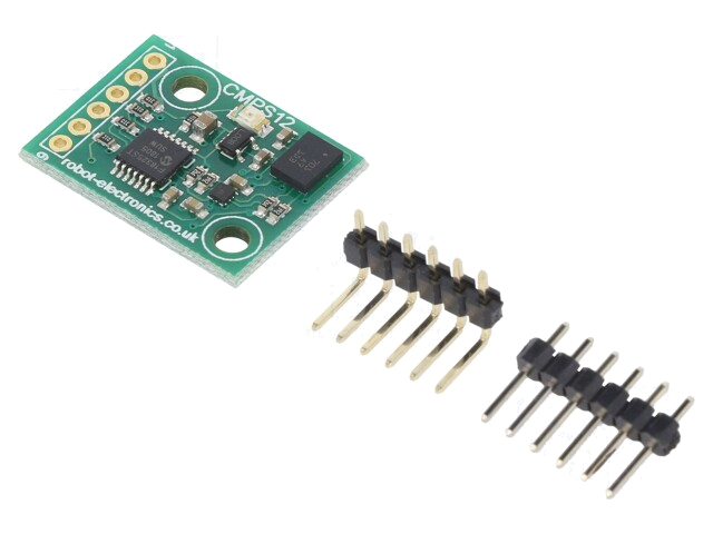 Sensor: positie; digitaal kompas; 3,3÷5VDC; I2C; BMX160; ±2000°/s Sensor: positie; digitaal kompas; 3,3÷5VDC; I2C; BMX160; ±2000°/s